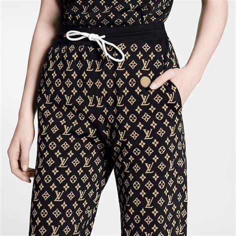 louis vuitton monogram tights|louis vuitton jogger suit.